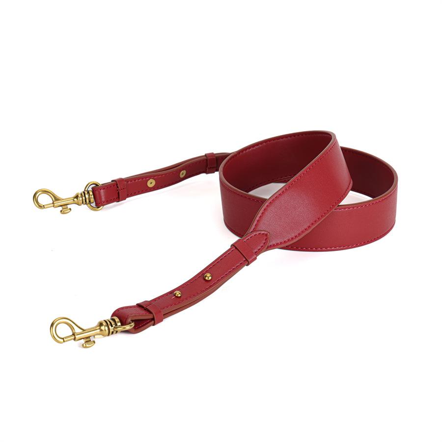 New Fashionable Cowhide Wide Shoulder Strap Universal Adjustable Length Shoulder Messenger Bag Replacement and Transformation Bag Strap Cross-border