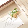 1Pc Retro Creative Flower Basket Brooch Art Fresh Pin Personalized Art Jewelry Accessories Clothing Bag Decoration Gift Trend