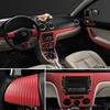 80*600cm DIY Waterproof 3D Car Carbon Fiber Vinyl Wrapping Foil Sheet Roll Decorative Film Paper Auto Car Stickers Accessories