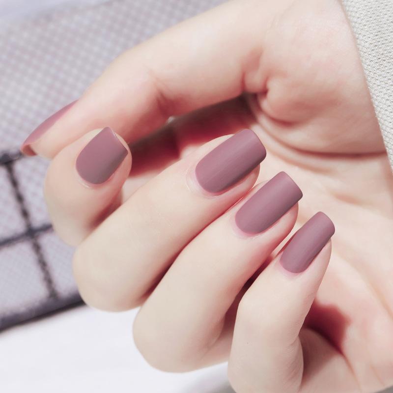 Fog Matte Nail Polish Lasting Non Peelable Scrub Colorless Transparent Bake Free Nail Enamel