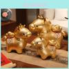 Year Of The Horse Plush Toy Car Pendant With Lucky Gold Horse For Home Decor And Gift