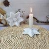 Candlestick Mould Star Shape Candle Holder Silicone Molds DIY Resins Castings Molds for Festival Table Home Decorations