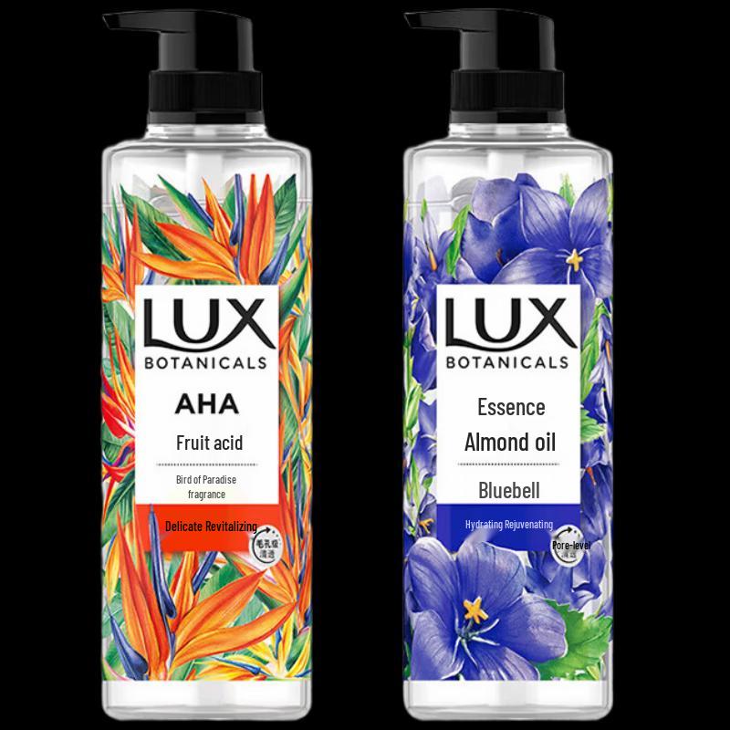 Lux Botanical Essential Oil Fragrance Shower Gel Duo Pack