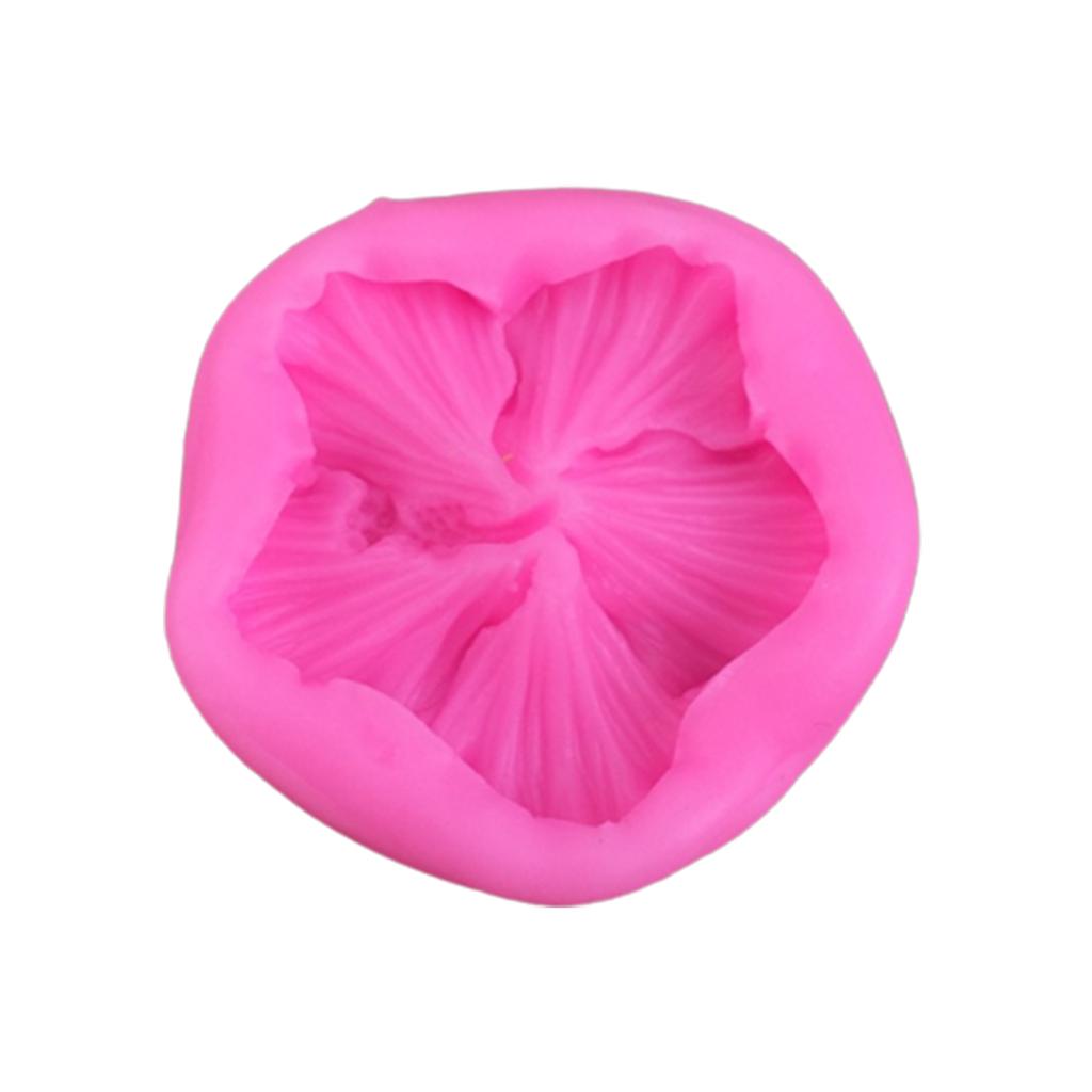 Flower Candle Silicones Molds for Handmade Candle Soap Flower Shape Fondant Silicones Molds for Chocolate Candy Baking
