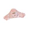 PVC Pink Plaid Hair Claw Butterfly Cloud Shark Clip Fashion Checkered Hair Clip  Female