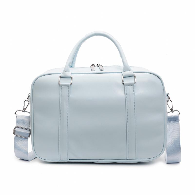 

Женская сумка Boston Bag Vintage College Style через плечо синий