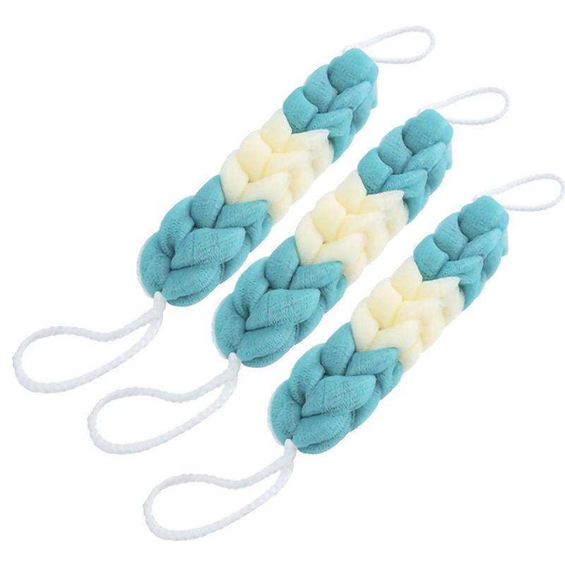Durable Thickened Bath Ball & Back Scrubber Towel Set for Adults