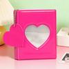 Heart Cutout Card Book Macaron Photo Binder Portable Card Storage  Kpop Card Keep