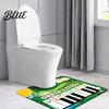 Toilet Piano Mat with Anti-Slip Backing  Waterproof Auto-Off Electronic Keyboard Mat  Toe Tapping Floor Musical for Bathroom