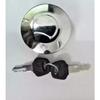 Suzuki Samurai Sierra SJ410 413 LJ Drover Chrome Fuel Tank Cap+Lock |Fit For