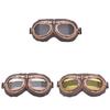 Harley Retro Copper Style Motorcycle Goggles With Adjustable Nose Pads For Outdoor Riding Enthusiasts