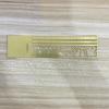 Stencil Ruler Cute Cartoon Metal Portable Offices Supplies Cats Claw Ruler for Christmas Birthdays Holidays Daily Indoor Outdoor