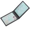 Leather Texture Driver's License Holder & Vehicle Document Case with Card Slots