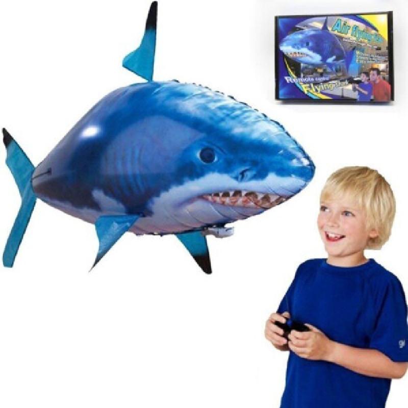 Remote Control Flying Shark Clownfish Balloon Helicopter For Kids Stunning Gift Idea
