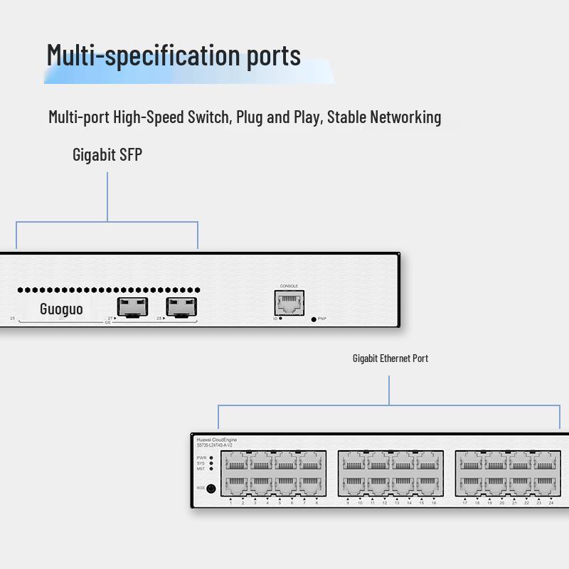 Huawei S5735-L24T4S-A-V2 Gigabit Ethernet Switch