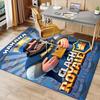 Clash Royale Printed Absorbent Washable Carpet, Non-Slip Bathroom Mats, Kitchen Rugs, Yoga Mat,Living Room Entrance, Camping Picnic Rugs