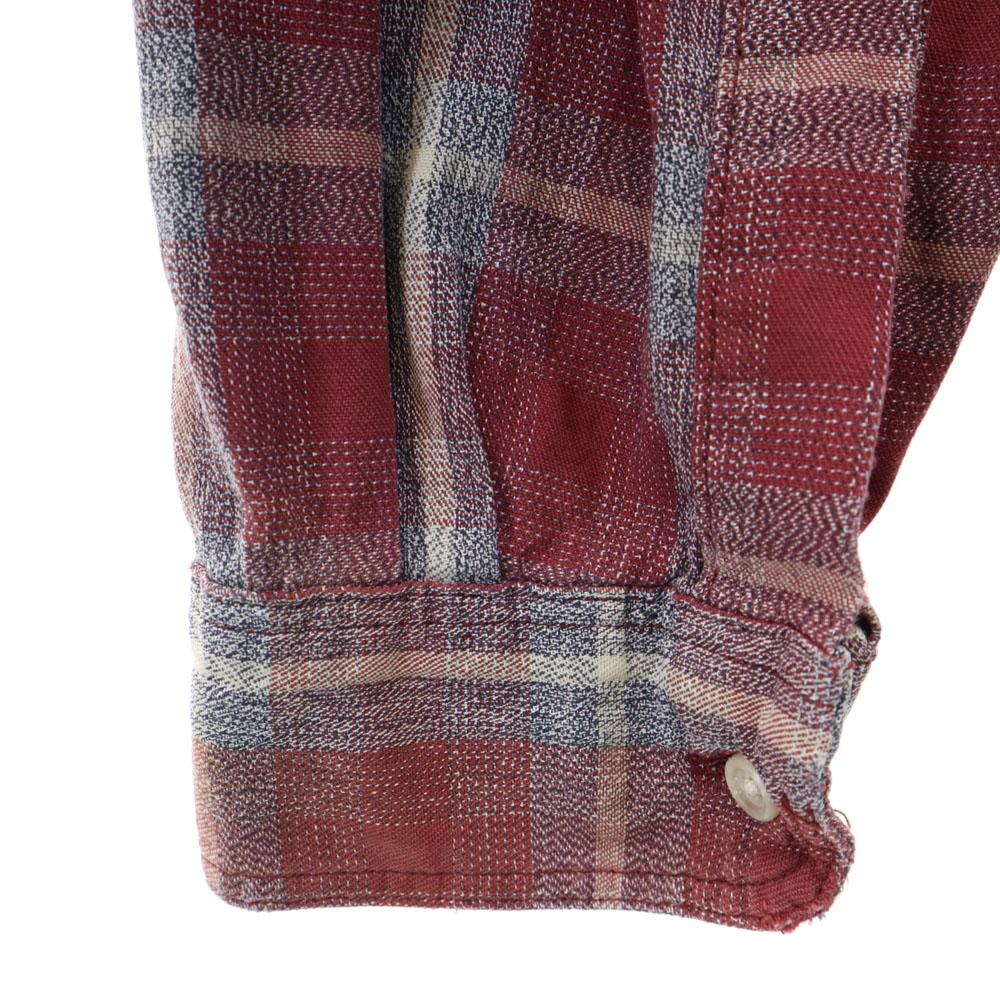 L.L.Bean 70s 80s Made in USA Check Pattern Long sleeve Button down shirt Men's Used