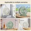 Mini Desktop USB-Ventilator mit ergonomischem Griff Hohe Windzirkulation für Innen- und Außengebrauch