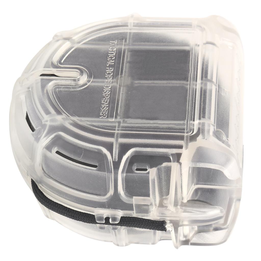 Dispenser Veloce Paracord da Esterno Scatola Portaoggetti Taglierina Corda Paracadute con Clip da Cintura