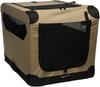 Amazon Basics Soft Crate Pet Cage Foldable and Portable for Dogs and Cats S 66 Cm X 46 Cm X 46 Cm Tan
