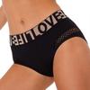Zeriluna Light Protection Hollow Letter Panties - Comfortable, Breathable, High Elasticity, Contour-Fitting, Not Tight.