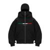 Ski Mask Men's Zipper Hooded Sweatshirt Winter Warm Casual Sweatshirt Y2K Hooded Mask Zipper Design Sports Jacket Outdoor Activities