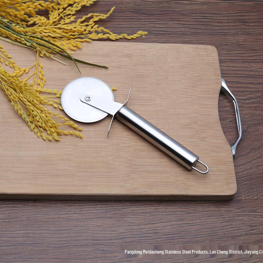 

S Творческий Нержавеющая Сталь Нож для Пиццы и Треугольная Лопатка Инструмент для Выпечки