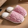 Cotton Slippers for Women In Winter, Suitable for Home Use In Spring and Autumn, Indoor Warmth and Anti Slip Home, Cixi Winter Couple, Plush Men