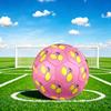 1pc Lemon Illustration Art Theme Soccer Ball Football, Size 5, Lightweight PVC, Outdoor Training Soccer Ball,Gift j61441