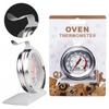 Stainless Steel Oven Thermometer Large Dial Baking Bbq Cooking Meat Food Temperature Measurement Hang Stand Kitchen Supplies