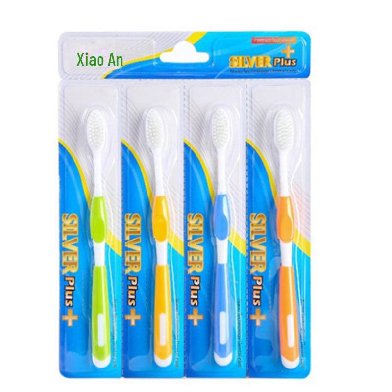Korean Advanced Soft Bristle Toothbrush Set - Street Stall Packaging, Disassembled for Household Use
