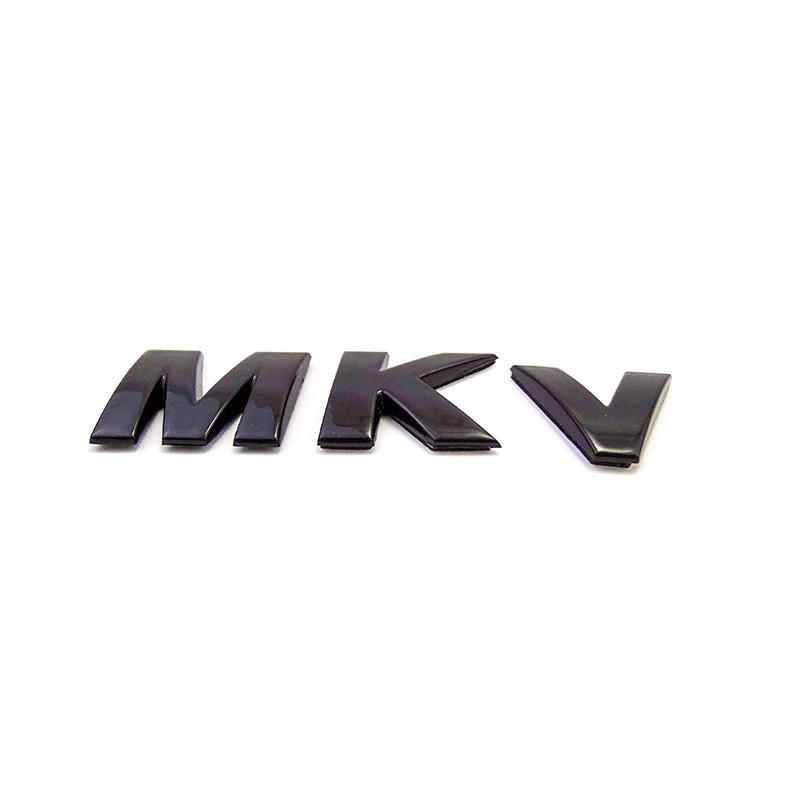 3D Black MKV MK5 Rear Car Emblem Grill and Truck Car Sticker for Volkswagen VW Golf Jetta MK5
