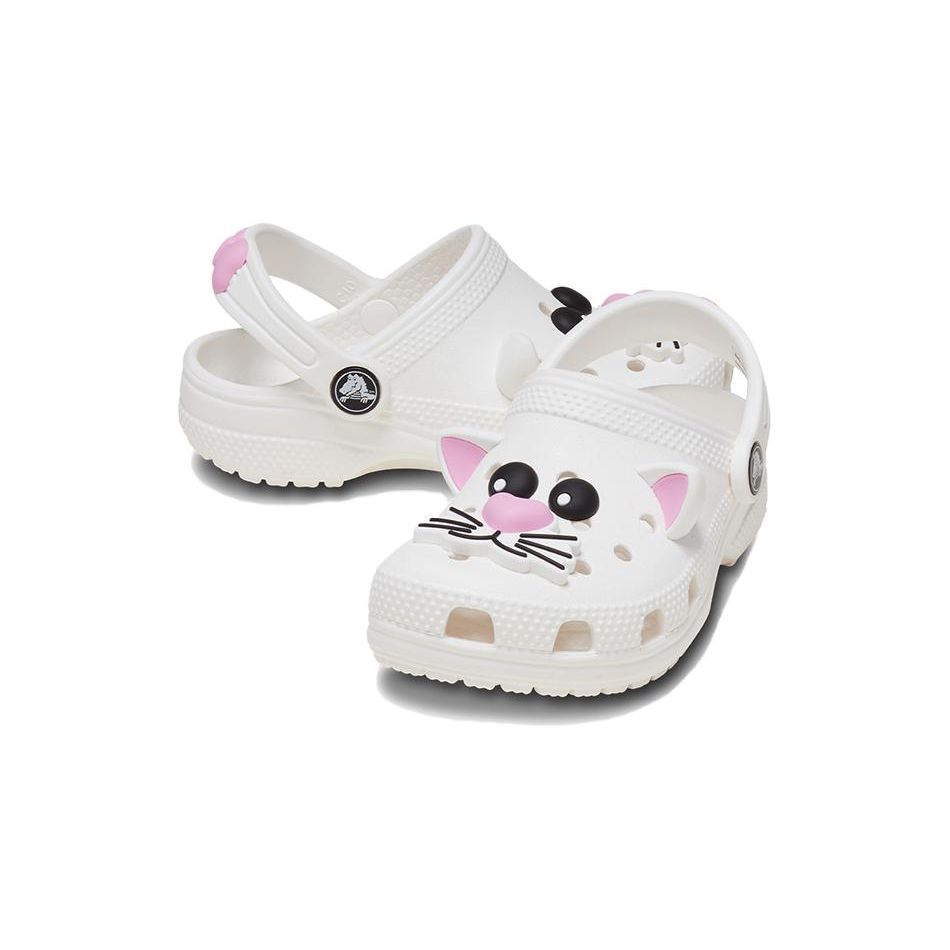 Crocs Resin Versatile Fashion Kids Sandals Kids Sandals White 210015-1NG