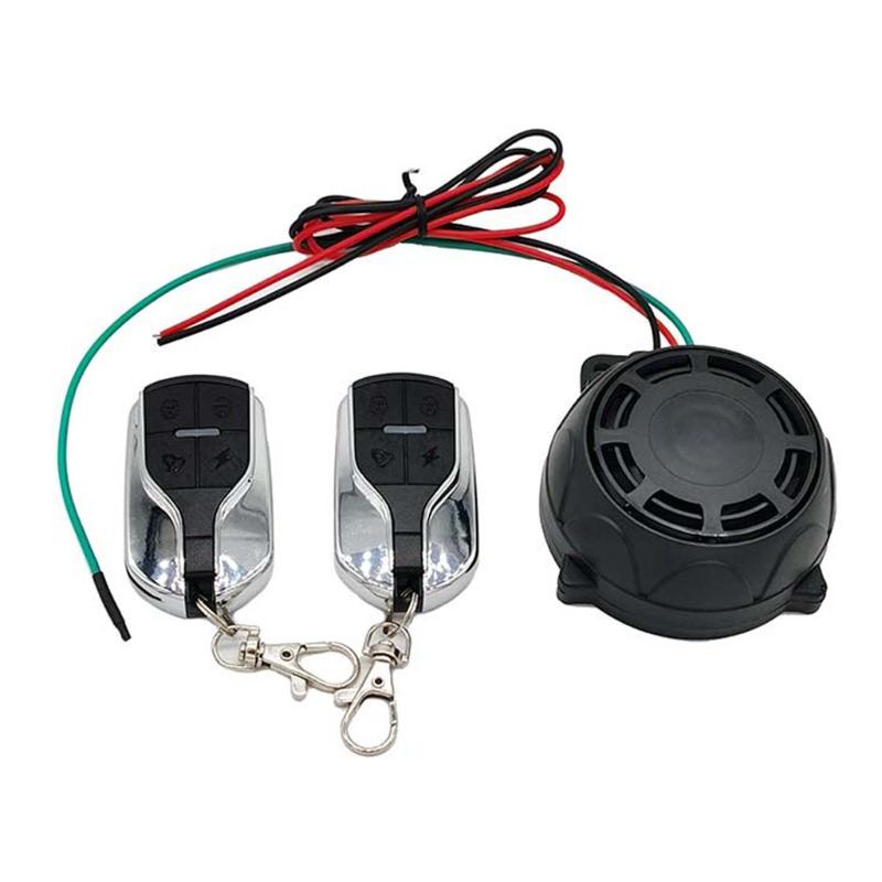 12V Motor Remote Control Kit Anti-theft Alarm Systems All Purpose Suitable for Motorcycle Scooter Bike