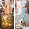 6PCS/1Box Thin Long Birthday Cake Candle Halloween Creative Slender Pencil Style Birthday Candle Christmas Party Cake Decoration