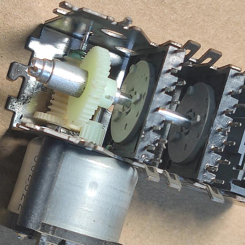 2 Pcs Audio Input Shift Gear Set For A-602R A-702R Amplifier For Alps Electronic Switch