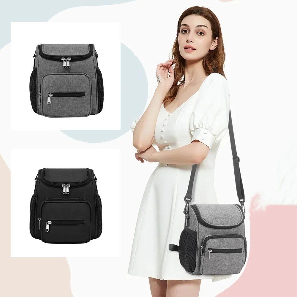 Multi-Pocket Mommy Shoulder Bag Strolling Baby Artifact Diaper Bag Organizer  Baby Car
