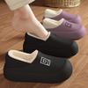 Womens Slippers Soft Slipon Eva Sole Warm Fleecelined Indoor House Shoes Nonslip Cushioned Sole For Home Office Spa Easy Slipon Design