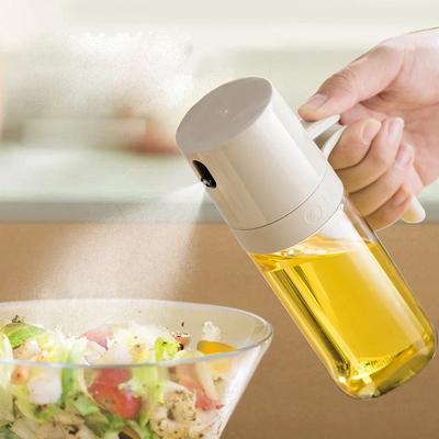 250ml Oil Sprayer Bottle Glass Bottle Cooking Oil Dispenser Olive Oil Bottle Dispenser Sprayer Mister for Air Fryer Salad Baking