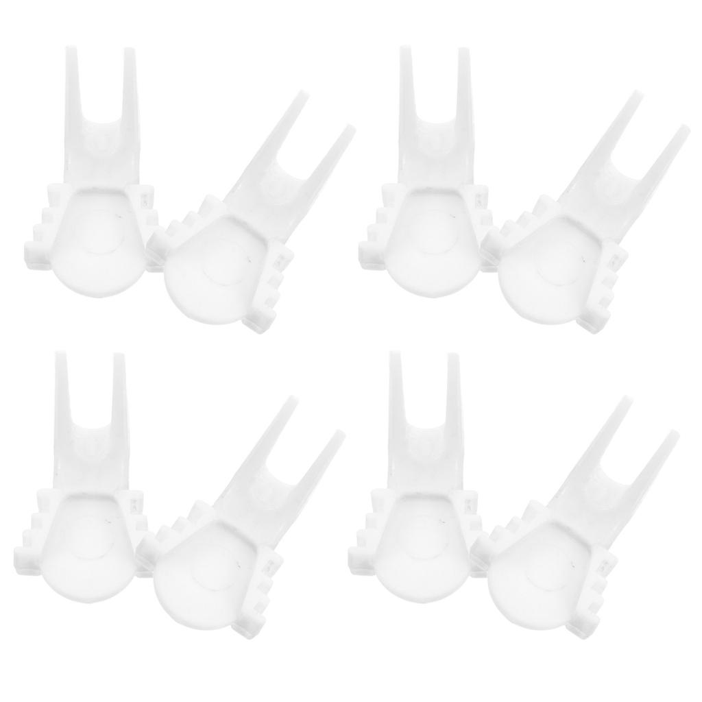 8Pcs Parrot Fruit Feeder Fork Cage Bird Food Holder Vegetable Skewer Clip for Cockatoos Conures Small Pet Feeding Accessories
