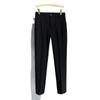 Spring and summer new ice silk breathable casual pants men's trend small trousers men's drape suit pants