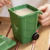 400ml Výrazný design odpadkového koše Hrnky Trendy Kancelářské hrnky na kávu Kreativní hrnky na kávu a mléko ve tvaru odpadkového koše