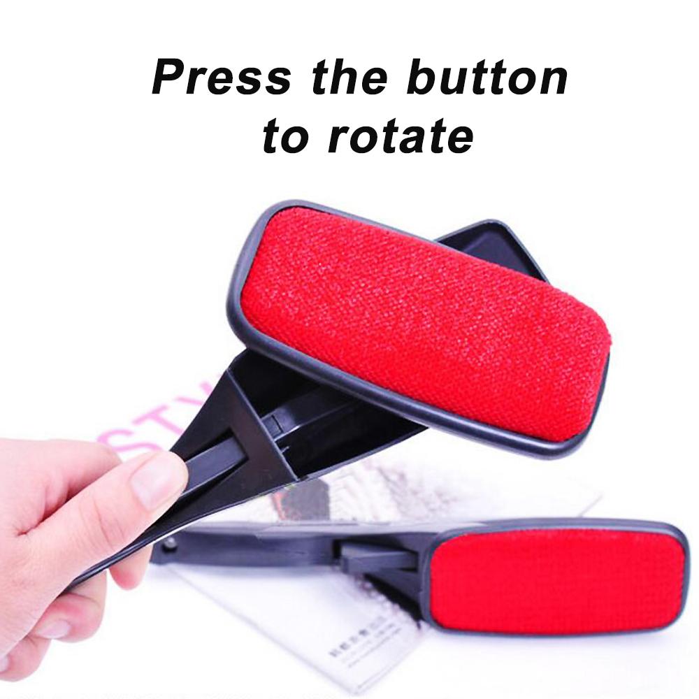 Magische Fusselstaubbürste Tierhaarentferner Kleidung Trockenreinigung Schwenkbare, schräge statische Bürsten Staubreiniger