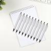 10Pcs Heat Transfer Pen Retractable Ballpoint Pen Smooth Writing Blank Sublimation Pen for Full Printing Ballpoint Pen