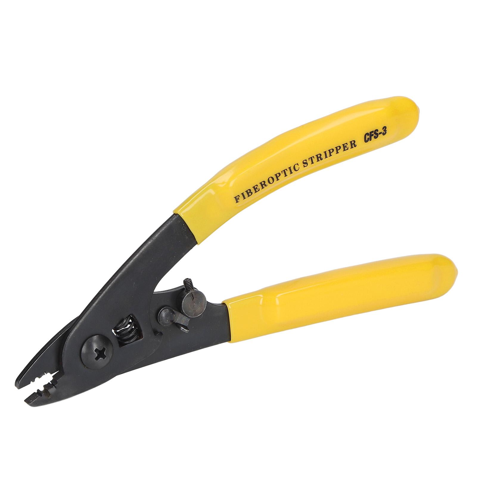 

3-портовый стриппер для проводов Нескользящий Эргономичный Экономичный инструмент для снятия изоляции с оптоволокна