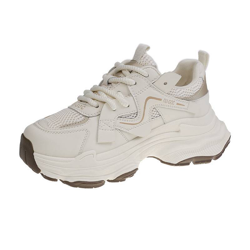 

Толстая подошва знаменитости из Интернета, обувь Форрест Гамп, весна-лето 2025, новая универсальная повседневная спортивная обувь, усиленная противоскользящая обувь для пап 35