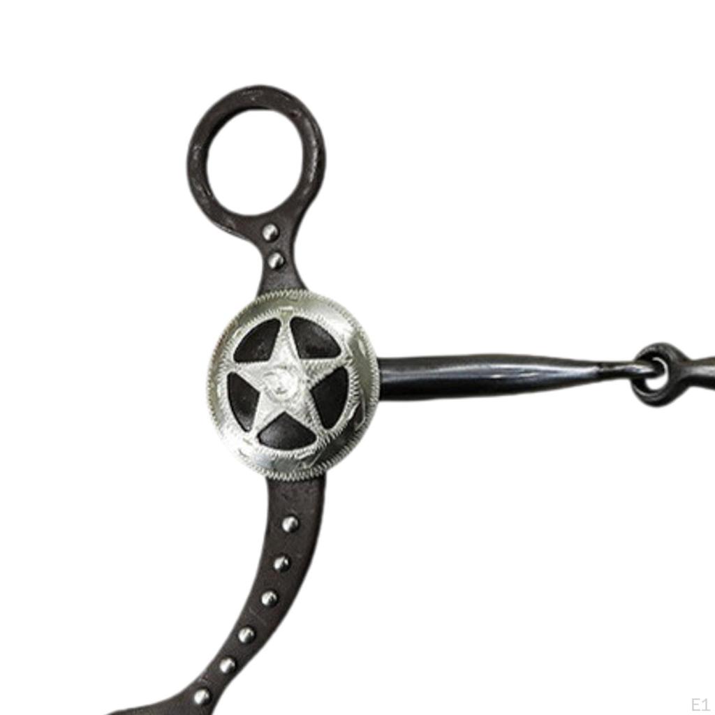 Horse Bit Stainless Steel Retro Sturdy for Accessory Professional Snaffle