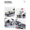376PCS 052D Missile Destroyer Military Building Blocks Model Toy For Kids Boys Children Gifts Small Particle