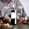 Wine Bottle Holder 5D DIY Diamond Art Wine Bottle Rack Acrylic Special Shaped Pattern Wine Glass Storage Holder for Table Decor