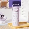 BEDDYBEAR Kinder 316 Edelstahl Doppel-Trink-Isolierflasche mit Strohhalm